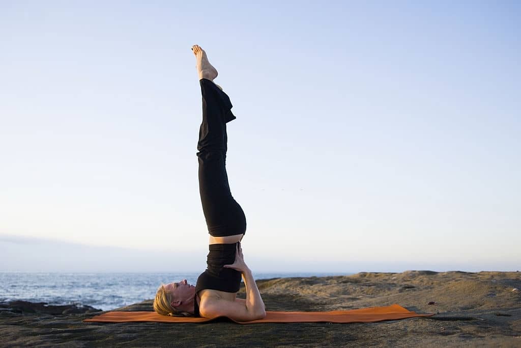 Sarvangasana yoga Pose