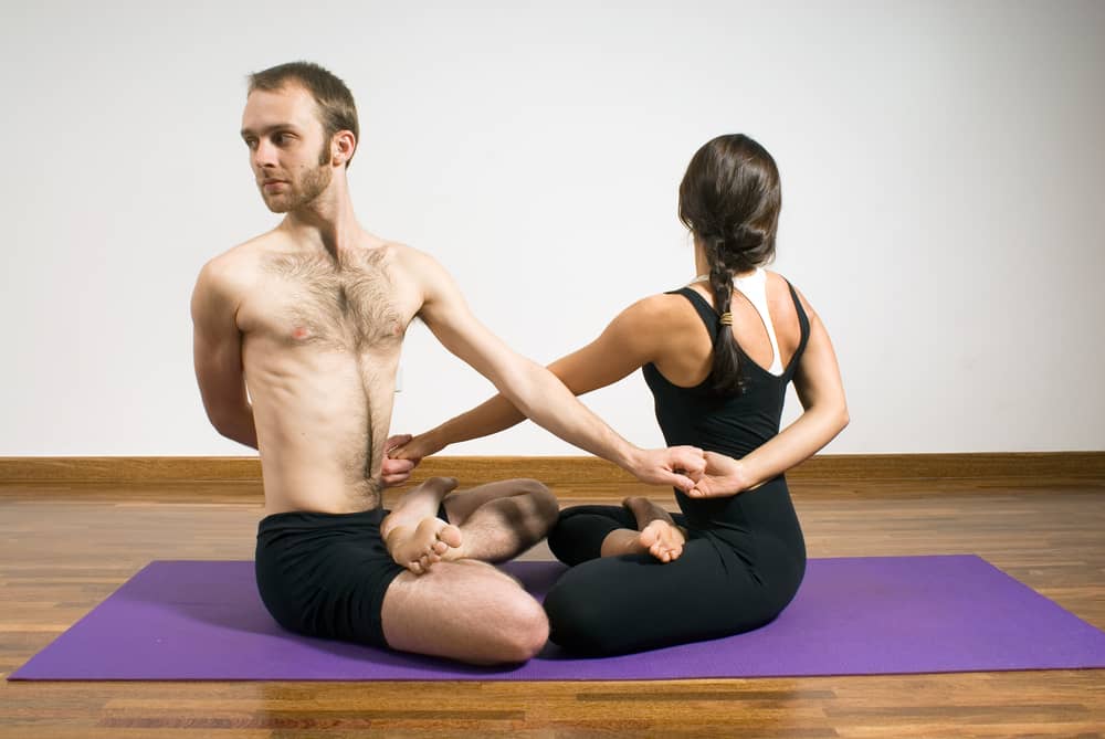 Spinal Twist yoga pose